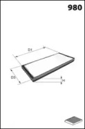 LUCAS FILTERS lfcp106 -  Фильтр воздуха в салоне